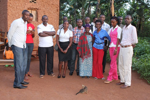 Itsinda ry'abanyeshuri ba INILAK ryagendreye Kayireme.