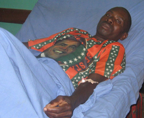 Iyamuremye mu bitaro bya ADEPR Nyamata.