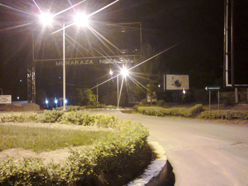 Iyi ni rompuwe ntoya yo mu mujyi hagati.