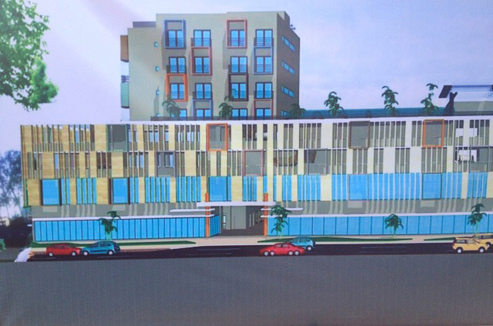 Iyi nyubako izaba igizwe n