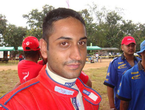 Jas Mangat ari ku mwanya wa mbere muri Afurika ariko ntiyabashije kwitwara neza muri Rwanda Mountain Gorilla Rally.