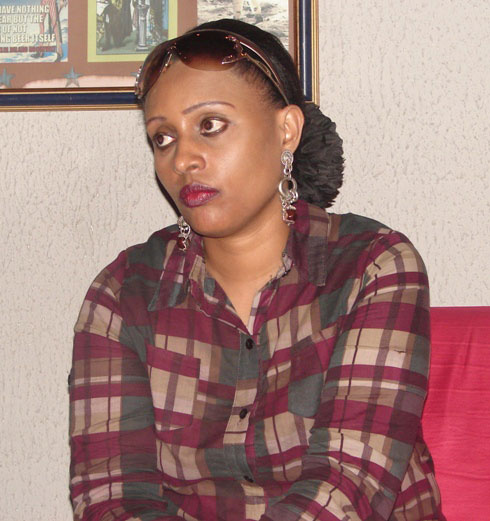 Justine, mama wa Ruheta.