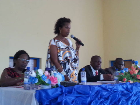 Kabanyana Yvonne Umuyobozi wa mbere w'ungirije wa Avega ku rwego rw'igihugu.