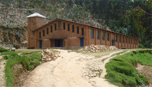 Aho Mugesera yavuye ijambo ubu hubatse kiriziya ya Paruwasi Gaturika ya Kabaya