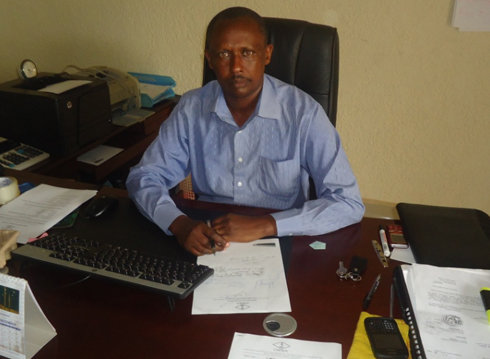 Kaberuka Desire umuyobozi wa EWSA Rusizi.