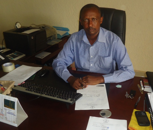 Kaberuka Desire, umuyobozi wa EWSA Rusizi.