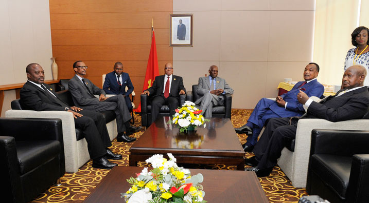 Inama ya ICGLR yabereye muri Angola tariki 25/03/2014 yitabiriwe n