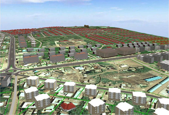 Iyi ni ishusho yo hejuru, igishushanyo mbonera giteganya ko ari uko Kayonza igomba kuba iteye mu bihe biri imbere.