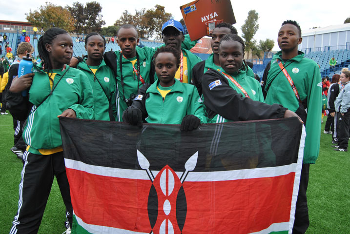 Ikipe ya y'igihugu ya Kenya y'abagore.