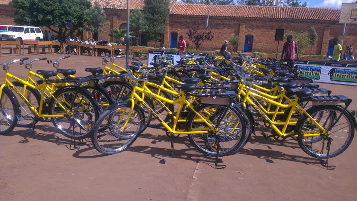 Ku ikubitiro hatanzwe amagare 100 mu karere ka Rwamagana.