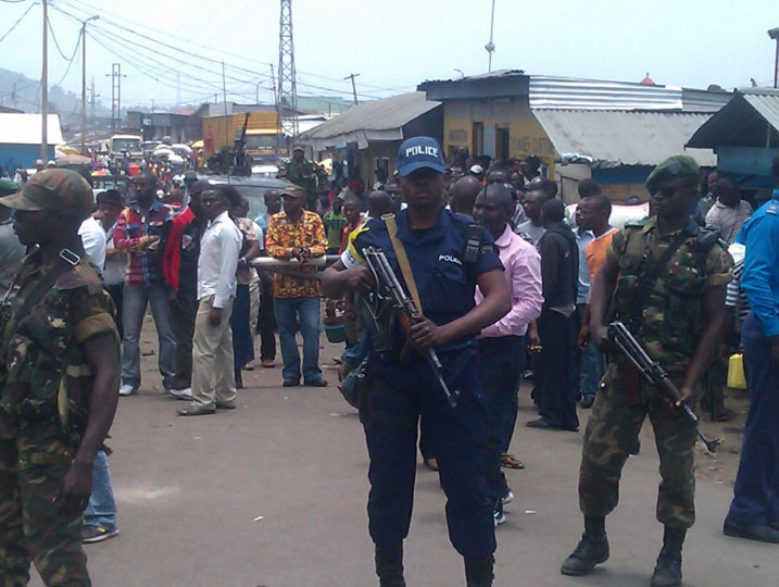 Kubera umwanya muto ku mupaka muto bituma inzego z'umutekano wa Congo zikorera muri zone neutre.