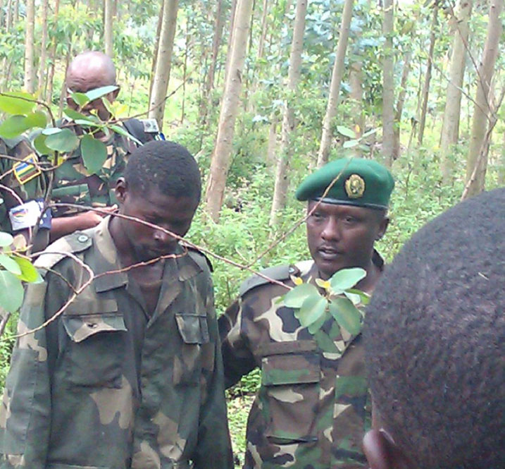 Kutamenya aho imipaka igaragarira byatumye uyu musirikare wa Congo afatirwa mu Rwanda.