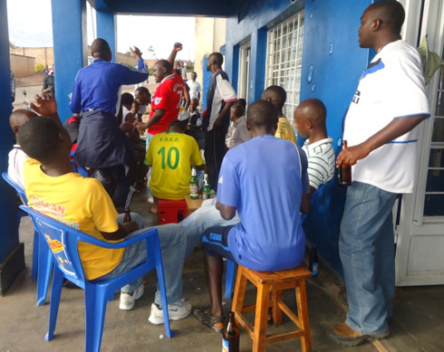 Nyuma bakora ubusabane ibyo bita 3eme mi-temps.