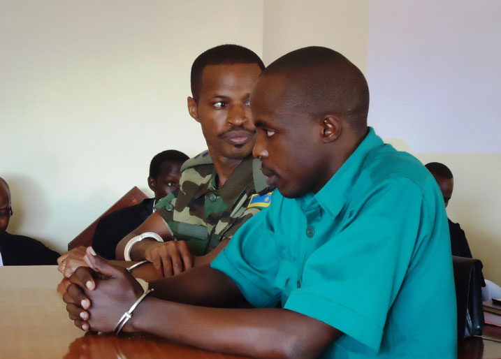 Lt Joel Mutabazi na Camarade.