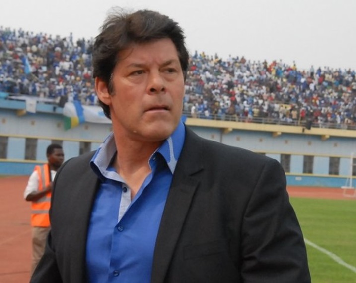 Luc Eymael yari amaze amezi atanu muri Rayon Sport.
