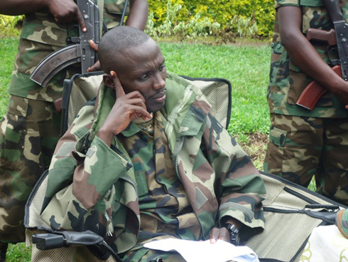 Brig. Gen. Sultani Makenga nta jambo na rimwe yigeze abwira abanyamakuru. Ibikorwa ngo nibyo bivuga nk