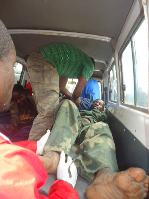 Zimwe mu nkomere zashoboye kwambutswa zigezwa mu Rwanda. (Foto: Sebuharara)