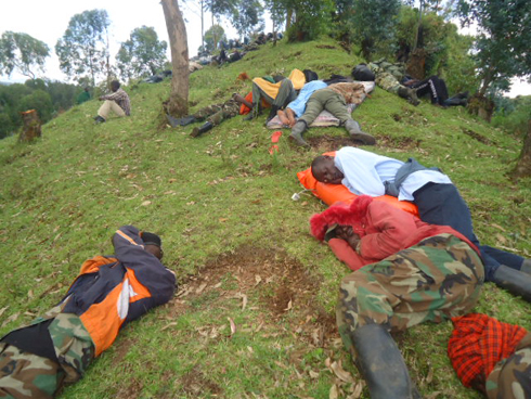 Bamwe mu barwanyi bageze mu Rwanda barembye kubera amasasu, inzara n