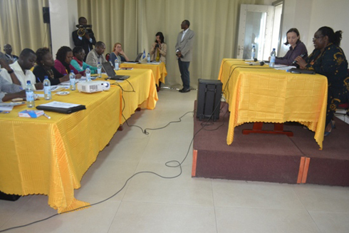 Bamwe mu bitabiriye inama yo gutangiza umushinga wo gufasha Abanyarwanda batahuka.