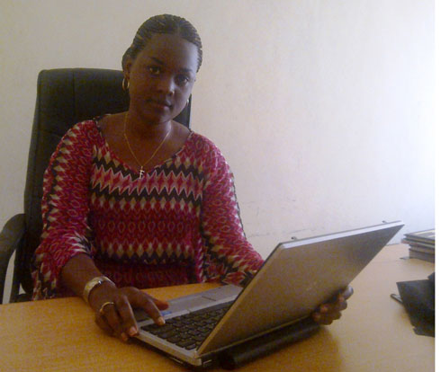 Madamu Kubwimana Florence ushinzwe ibikorwa by