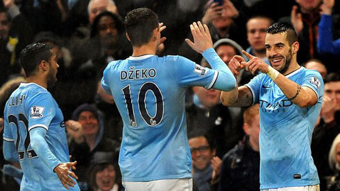 Manchester City ibifashijwemo na Edin Dzeko, Alvaro Negredo na Yaya Toure yihanije Westham ku bitego 6-0.