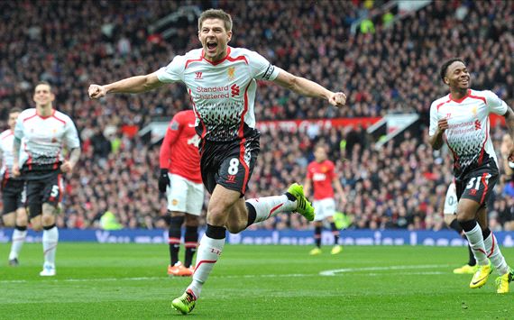 Manchester United yatsinzwe ku kibuga cyayo na Liverpool ibitego 3-0.