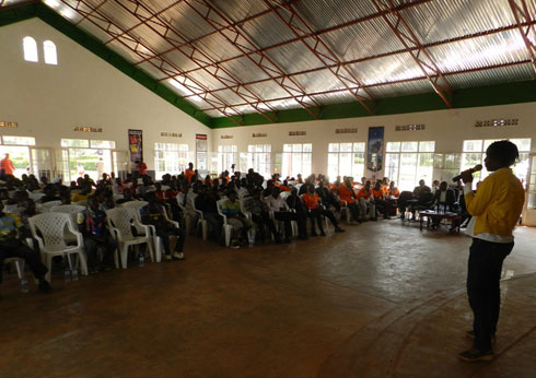 Yatinyutse gutanga ubuhamya kuri Sida kubera ubujyanama yahawe mu kigo cy