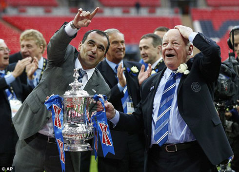 Martinez yatwaye igikombe cya FA ari kumwe na Wigan n