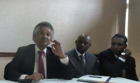 Bamwe mu bikorera bitabiriye imurikagurishwa ry'ibicuruzwa bikorerwa mu birwa bya Mauritius.