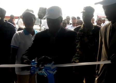 Umuyobozi w'akarere ka Kamonyi afungura ku mugaragaro ishami rya "Unguka Bank".