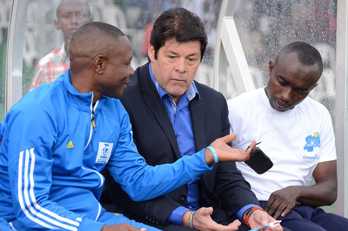 Mbusa Kombi Billy ubanza na Thierry Hitimana bakikije Luc Eymael nibo bazatoza Rayon Sport ku wa gatandatu i Rubavu.