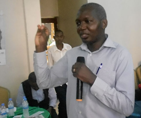 Munyamaliza Edouard, umunyamabanga nshingwabikorwa wa RWAMREC.