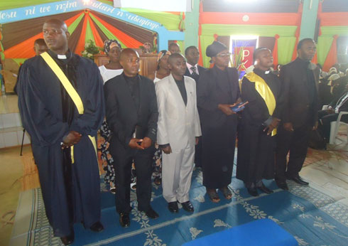 Aba ni abapasitoro bahawe ubutumwa bushya muri Methodistes