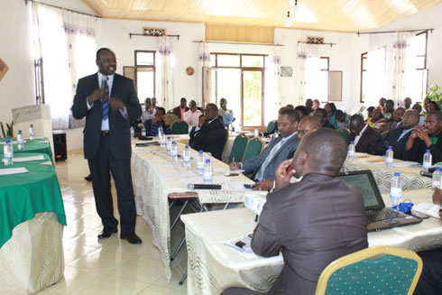 Minisitiri Kanimba asoza ibiganiro k'umuco wo kwigira mu ntara y'Amajyaruguru.