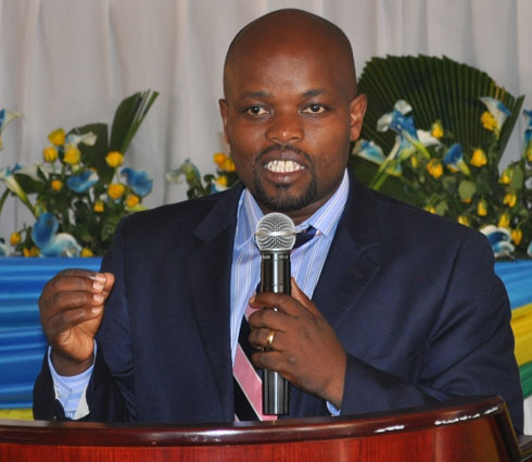 Minisitiri Nsengimana ushinzwe urubyiruko n'ikoranabuhanga.