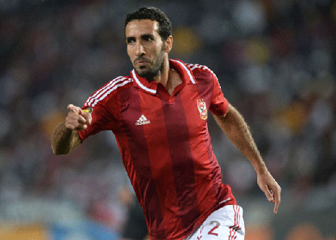 Mohamed Abou-Treika niwe watsinze igitego cya Al Ahly.