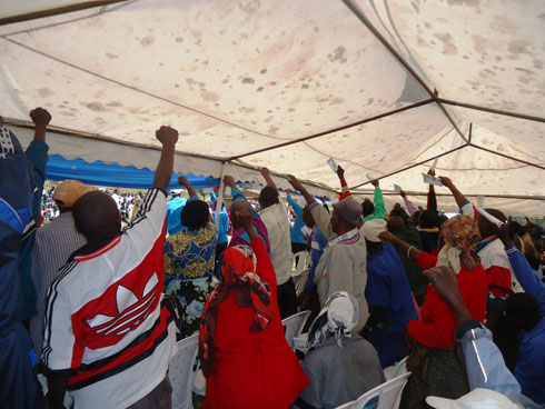 Morale yari nyinshi mu itangira ryo kwamamaza abakandida ba FPR ku mwanya w'ubudepite mu karere ka Nyabihu.