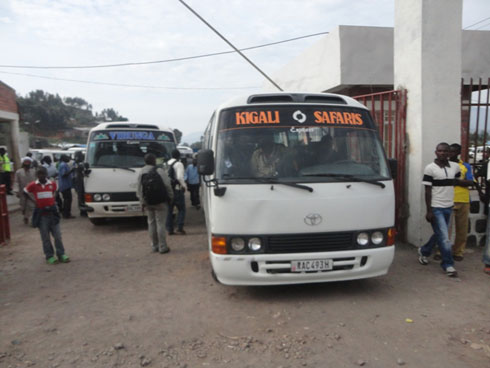 Mu gitondo cyo kuri uyu wa kane, ubuzima bwasubiye nk'uko bisanzwe muri gare ya Musanze.