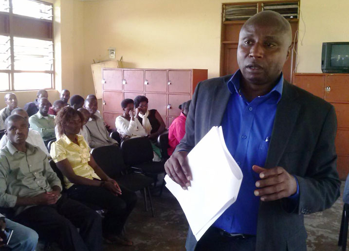 Mugiraneza Jean Bosco, Umuyobozi Mukuru wa IPRC West ishami rya Karongi.