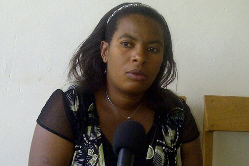 Mukabunane Christine, umuyobozi wa PS-Imberakuri. 