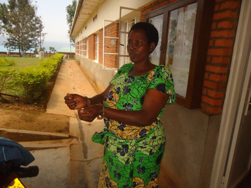 Mukarusagara Marie yemera ko yafatanywe amasasu.