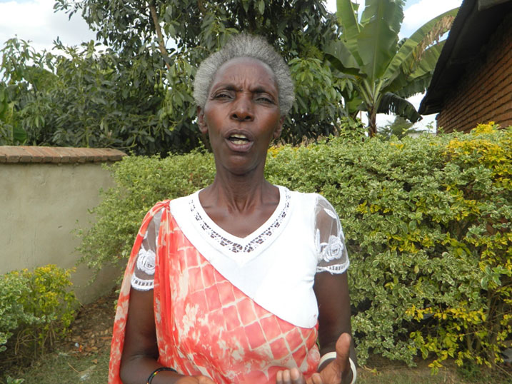 Umukecuru Bagahirwa avuga ko umuganura werekana umumaro w'umuhinzi.