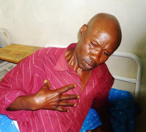 Munyakaragwe ari mu bitaro bikuru bya Nemba.