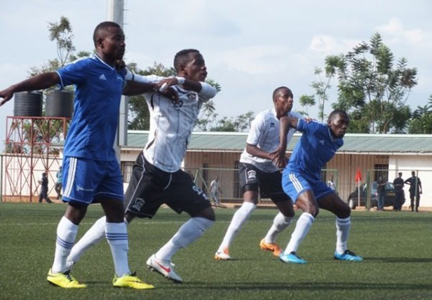 Ni umukino warimo guhangana gukomeye ku mpande zombi.