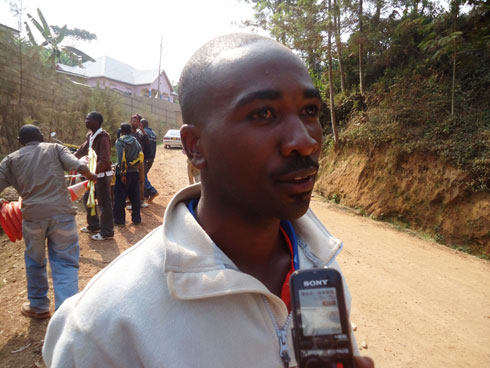 Musabyimana yemeza ko ibanga ryo kubona uruhushya "permis de conduire" ari ukwitegura neza. (Foto: L. Nshimiyimana)