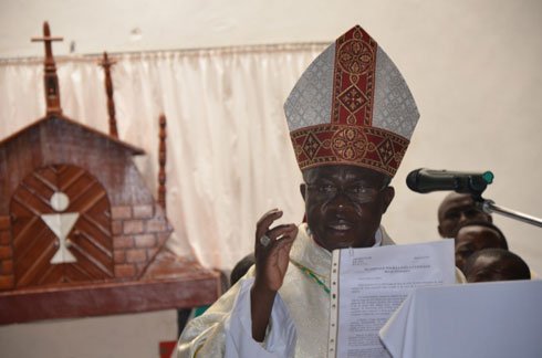 Musenyeri Francois Xavier Maloyi uyobora diyosezi ya Bukavu.