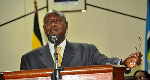 Perezida Museveni aganiriza Inteko rusange y'umuryango w'Afurika y'Uburasirazuba.