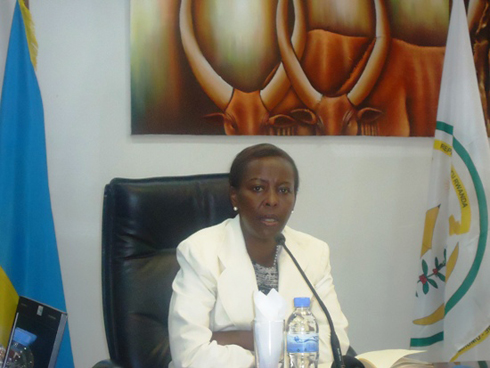 Minisitiri Mushikiwabo mu kiganiro n
