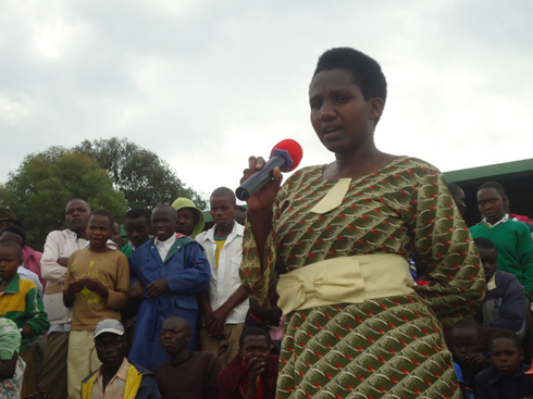 Musigire Yosefa, umucungamutungo wa mituelle wo mu murenge wa Kisaro.