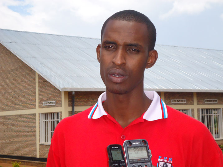 Musonera Alexis uyobora urubyiruko wa FPR ku rwego rw'intara yavuze ko icyo bategereje ku rubyiruko ari impinduramatwara.